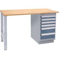&eacute;tabli industriel, Cap 1000 lb, 72" la x 36" p, 34" h Haskins Industrial Inc.