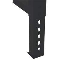 Industrial Duty Leg for Workbench, Steel, 30" D x 34" H, Single Haskins Industrial Inc.