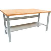 Industrial Modular Workbench, 1000 lbs. Cap., 72" W x 48" D Haskins Industrial Inc.