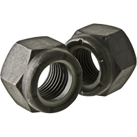 Hex Nut, 5/8" Dia., Black Oxide, Coarse Haskins Industrial Inc.