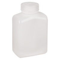 Bouteilles peu encombrantes &agrave; prise facile, Rectangulaire, 16 oz, Plastique Haskins Industrial Inc.