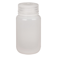 Bouteilles &agrave; large ouverture, Ronde, 4 oz, Plastique Haskins Industrial Inc.