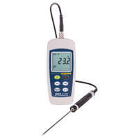 RTD Thermometer with ISO Certificate, Contact, Digital, -148-572°F (-100-300°C) Haskins Industrial Inc.