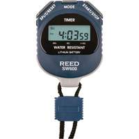 REED SW600 Stopwatch, Digital, Water Resistant Haskins Industrial Inc.