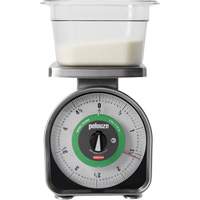 Pelouze Mechanical Portion Control Scale, 5 lbs. / 2.3 kg Cap., 10 g / 0.5 oz. Graduations Haskins Industrial Inc.