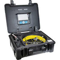Pipe Video Inspection System, 7" Display, 23 mm (0.9") Camera Head Haskins Industrial Inc.