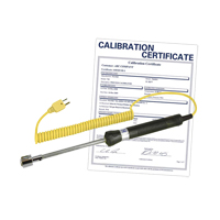 Surface Thermocouple Probe (includes ISO Certificate), 500 °C (932°F) Max. Temp. Haskins Industrial Inc.