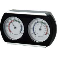 Indoor Thermometer/Hygrometer, 10°- 130° F ( -25° - 55° C ) Haskins Industrial Inc.