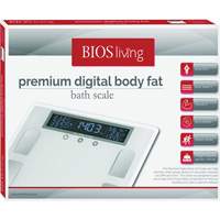 Premium Digital Body Fat Scale, 441 lbs. Cap., 100 g Graduations Haskins Industrial Inc.