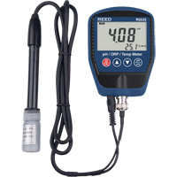 pH/mV Meter with Temperature Haskins Industrial Inc.