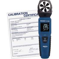 Bluetooth Smart Series Vane Anemometer with ISO Certificate, Data Logging, 0.6 - 25 m/sec/118 - 4921 ft./min/2.1 - 90 Km/hr/1.3 - 55.9 Mph Air Velocity Range Haskins Industrial Inc.