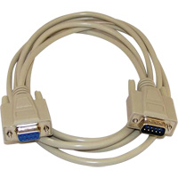 RS232 IBM 9P Male-to-Female Cable Haskins Industrial Inc.