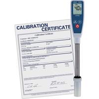 Long Stem pH Meter with Traceable Certificate Haskins Industrial Inc.