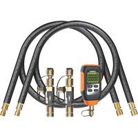 Ensemble d'&eacute;vacuation rapide avec tuyaux, outils de base et vacuom&egrave;tre en micron Haskins Industrial Inc.
