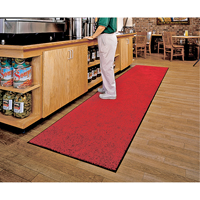 Tapis ColorStar, Essuie-pieds, 3' x 5' x 3/8", Rouge/noir Haskins Industrial Inc.