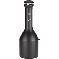 Solutions pour la gestion des m&eacute;gots de cigarettes Infinity, Sur pied, M&eacute;tal, Capacit&eacute; 4,13 gal. US, Hauteur 39-1/10" Haskins Industrial Inc.