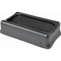 Slim Jim&reg; with Venting Channels, Swing Lid, Plastic, Fits Container Size: 20-1/2" x 11-2/5" Haskins Industrial Inc.