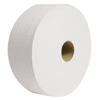 Pro Perform Toilet Paper, Jumbo Roll, 2 Ply, 1400' Length, White Haskins Industrial Inc.