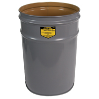 Cease-Fire&reg; Grey Smoking Receptacle Drum Haskins Industrial Inc.