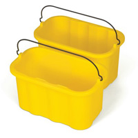 Executive Series Caddy, 2.5 US Gal. (10 qt.) Capacity, Yellow Haskins Industrial Inc.