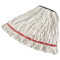 Web Foot&reg; Shrinkless Wet Mop, Antimicrobial, Yarn, 20 oz., Loop Style Haskins Industrial Inc.