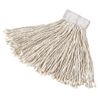 Super Stitch Wet Mop, Floor Finishing, Cotton, 24 oz., Loop Style Haskins Industrial Inc.