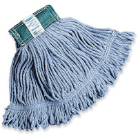 Super Stitch Wet Mop, Floor Finishing, Cotton/Yarn, 15.7 oz., Loop Style Haskins Industrial Inc.