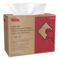 Pro Tuff-Job HP Interfold Popup Wipers, Heavy-Duty, 16-3/4" L x 9-3/4" W Haskins Industrial Inc.