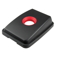 Waste Classification - Lid, Open Lid, Plastic, Fits Container Size: 17-1/4" x 12-1/2" Haskins Industrial Inc.