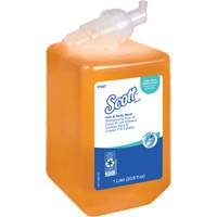 Savon pour le corps et les cheveux Essential de Scott, 1000 ml, Fraîcheur, Bouteille Haskins Industrial Inc.