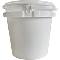Pail with Lid, Plastic, 2.3 gal. Haskins Industrial Inc.