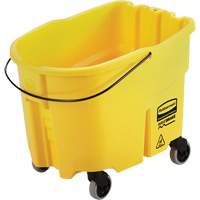 Wavebrake&reg; Mop Bucket, 8.75 US Gal. (35 qt.) Capacity, Yellow Haskins Industrial Inc.
