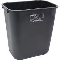 Deskside Wastebasket, 28 Quarts, Polyethylene Haskins Industrial Inc.