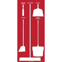 Ultra Aluma-Lite Dry Shadow Board (English Only) Haskins Industrial Inc.