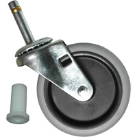 Roulette &agrave; tige de rechange pour chariot Rubbermaid Haskins Industrial Inc.