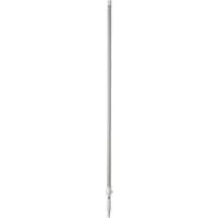 Handle, Broom/Scraper/Squeegee, White, Telescopic, 62" - 113" L Haskins Industrial Inc.