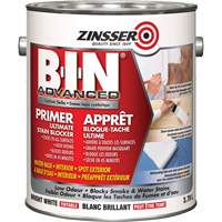 Appr&ecirc;t avanc&eacute; &agrave; base de gomme-laque synth&eacute;tique B-I-N, 3,78 L, Gallon, Blanc brillant teintable Haskins Industrial Inc.