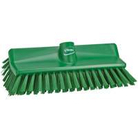 Brosse surfaces hautes et basses, Soies Moyen, Longueur de 10-1/4", Vert Haskins Industrial Inc.