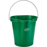 Seau pour l'hygi&egrave;ne des aliments, Vert, 3 gal. US Haskins Industrial Inc.