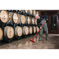 Fixed Head Food Hygiene Floor Squeegee, 20", Green Haskins Industrial Inc.