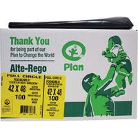 Full Circle Super Industrial Garbage Bags, Biodegradable, X-Strong, 48" L x 42" W, 1.5 mils Thick Haskins Industrial Inc.