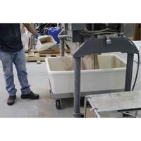 Mega Scoop, Plastic, Red, 128 oz. Haskins Industrial Inc.