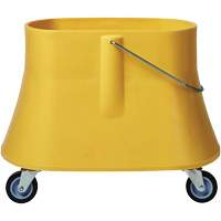 Champ Mop Bucket, 10 US Gal. (40 qt.) Capacity, Yellow Haskins Industrial Inc.
