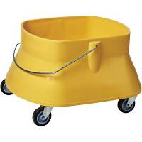 Champ Mop Bucket, 8 US Gal. (32 qt.) Capacity, Yellow Haskins Industrial Inc.