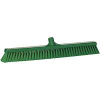 T&ecirc;te de balai-brosse pour petites particules, Crins Fin, 24", Polyester, Vert Haskins Industrial Inc.