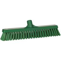 T&ecirc;te de balai-brosse &agrave; soies combin&eacute;es, Crins Cors&eacute;/Fin, 16-1/2", Polyester, Vert Haskins Industrial Inc.