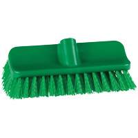 Brosse &agrave; angle double ColorCore pour surfaces hautes et basses, Soies Ferme, Longueur de 10", Vert Haskins Industrial Inc.