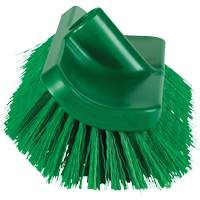 Brosse &agrave; angle double ColorCore pour surfaces hautes et basses, Soies Ferme, Longueur de 10", Vert Haskins Industrial Inc.