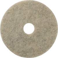 Tampons &agrave; polir pour planchers Porko Plus, 19", Lustrage/Brunissage, Beige Haskins Industrial Inc.