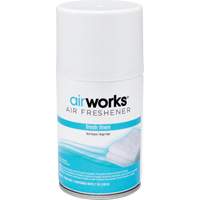 AirWorks&reg; Metered Air Fresheners, Fresh Linen, Aerosol Can Haskins Industrial Inc.